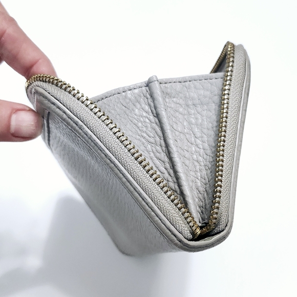 Tory Burch leather gray wallet - Picture 11 of 13